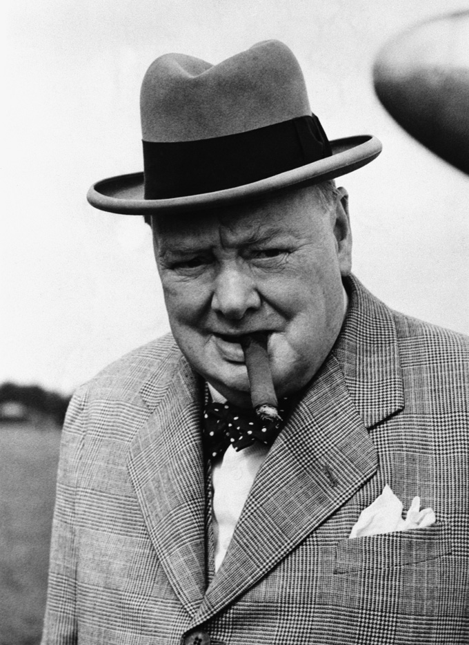 Winston and his cigar (c)PBS
