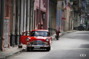 Parked in Street Cuba