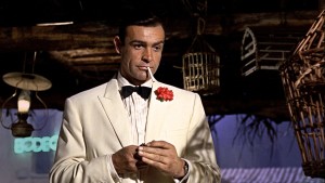 Sean Connery White Dinner Jacket in Goldfinger